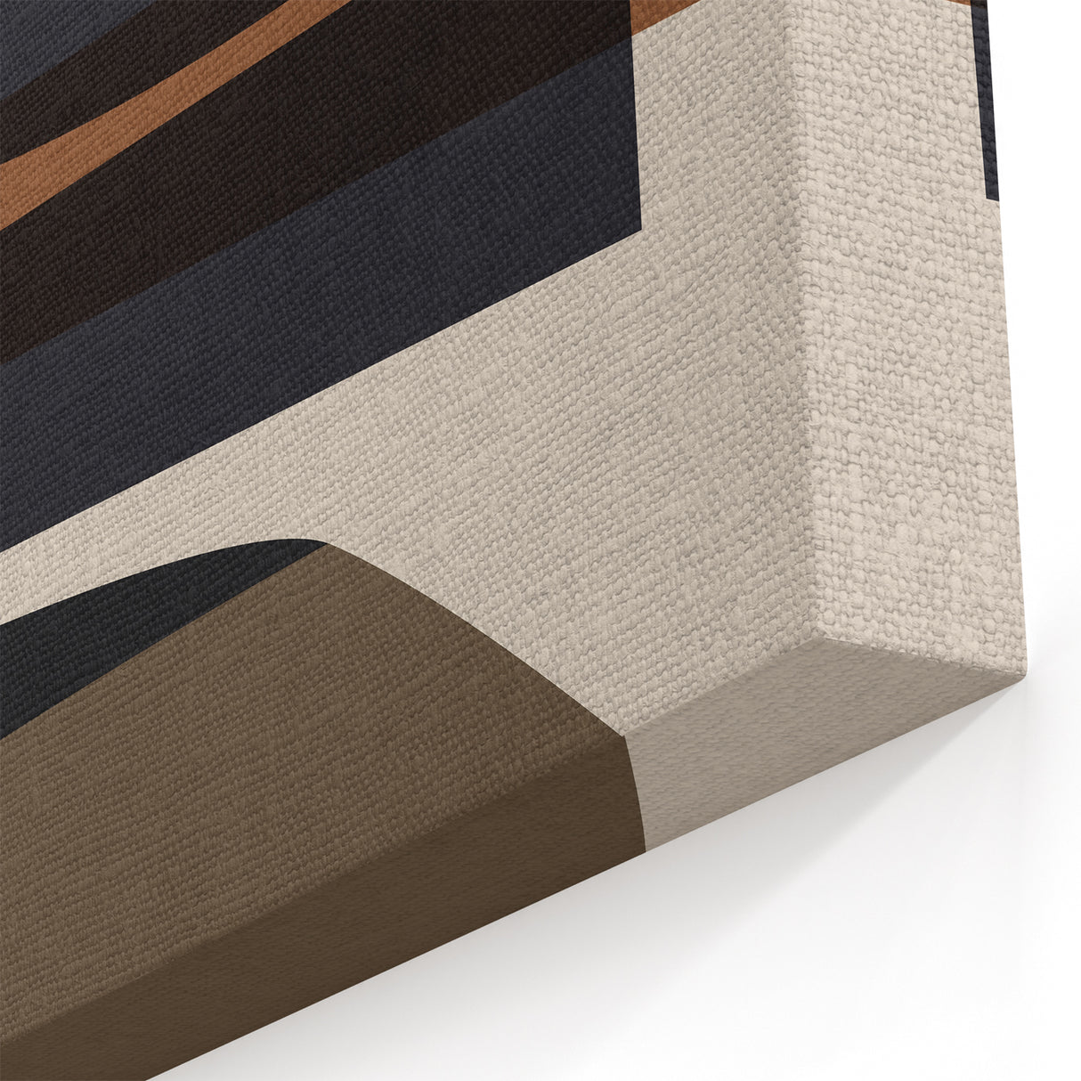Linear Motion – Minimalist Wall Decor in Earthen Harmony Abstracts