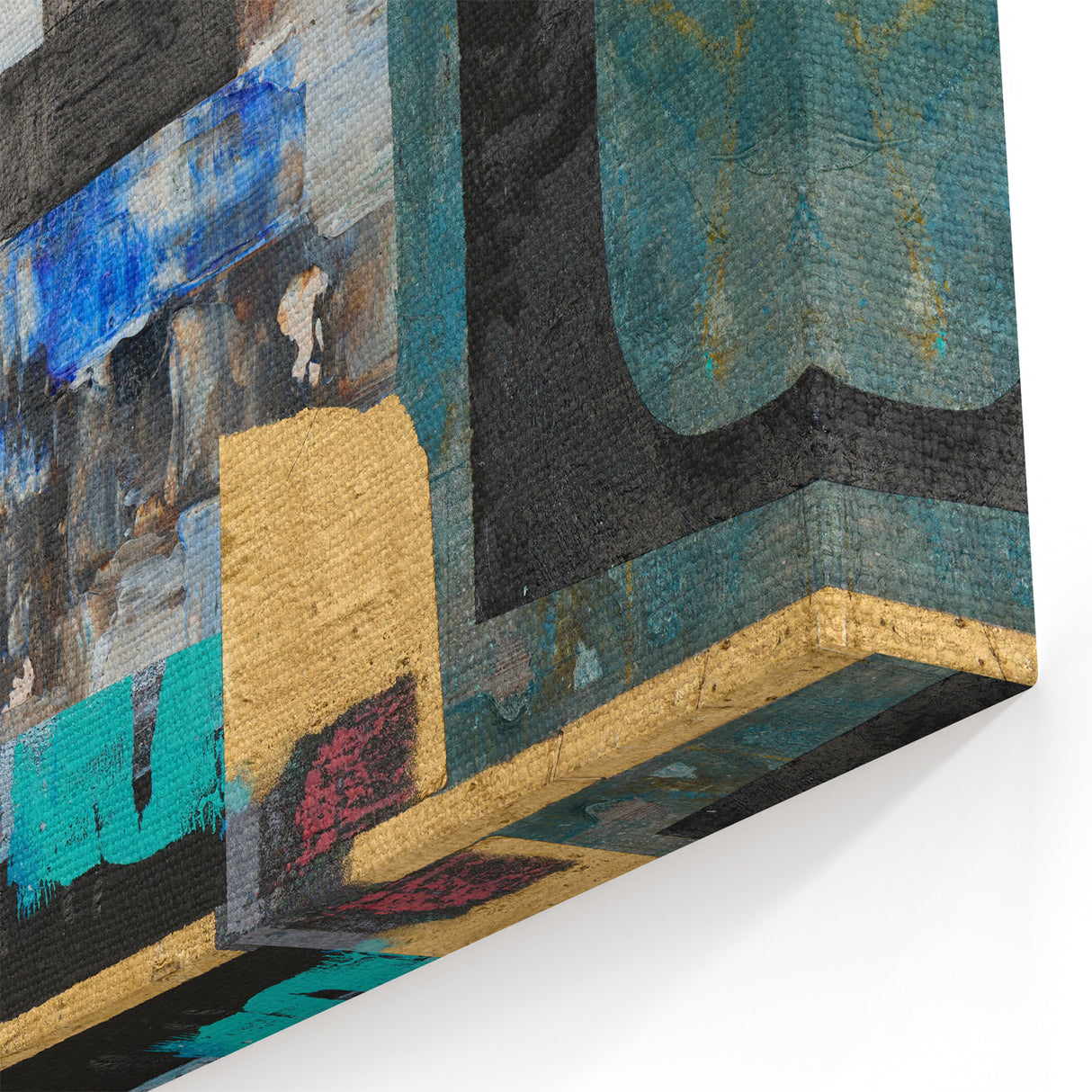 Vibrant Texture – Abstract Wall Art from Earthen Harmony Abstracts