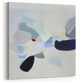 Geometric Abstract Wall Decor – Soft Pastel Modern Canvas Print