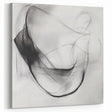 Colorful Abstract Wall Art – Minimal Modern Black and White Canvas