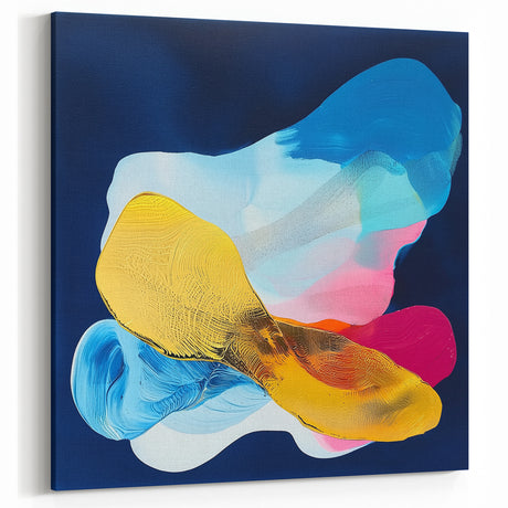 Colorful Modern Abstract Wall Art – Geometric Canvas Design