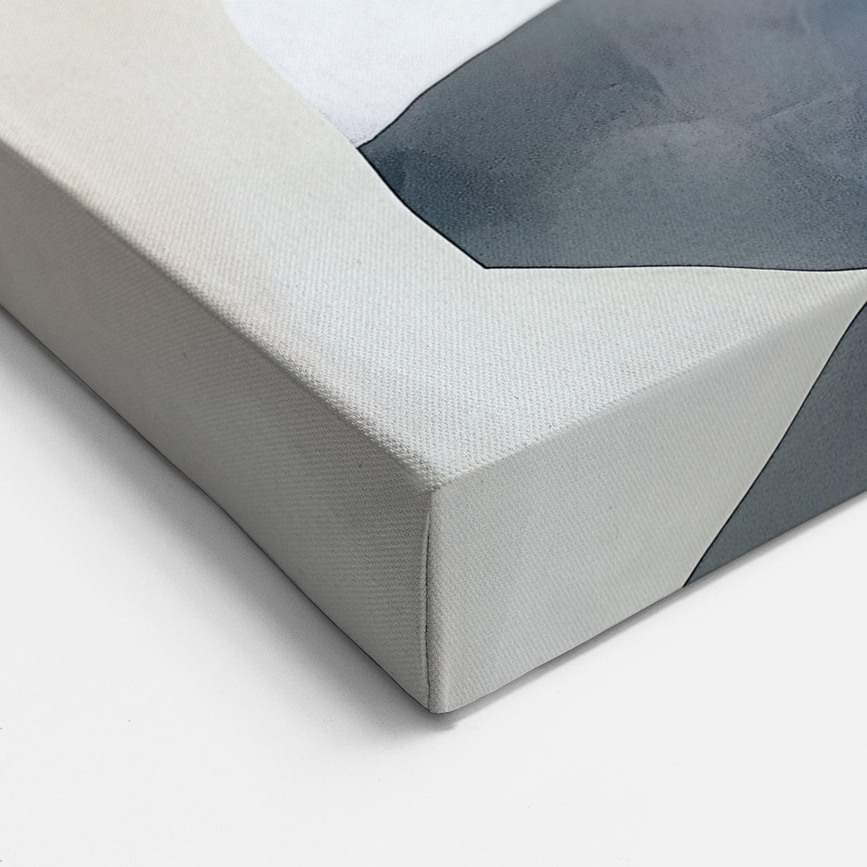 Minimalist Abstract Wall Art – Stone-Inspired Brown & Gray Canvas