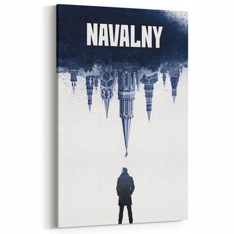2020s Vintage Movie Poster Navalny – Retro Film Art Print