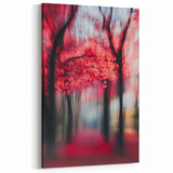 Blurred Red Forest - Fine Art Photography Limited Edition Prints