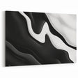 Contemporary Abstract Art Pieces – Fluid Black & White Contrast