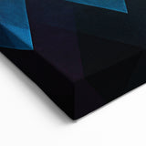 Geometric Abstract Art Prints – Multicolor Chevron Wall Design