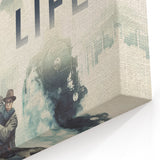One Life 2020s Vintage Movie Poster – Limited Edition Wall Print