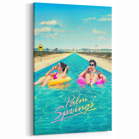 Palm Springs 2020s Vintage Movie Poster – Retro Collectible Print