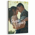 Purple Hearts 2020s Vintage Movie Poster – Romantic Wall Art Print