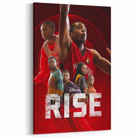 Rise 2020s Vintage Movie Poster - Retro Film Art Sports Wall Decor