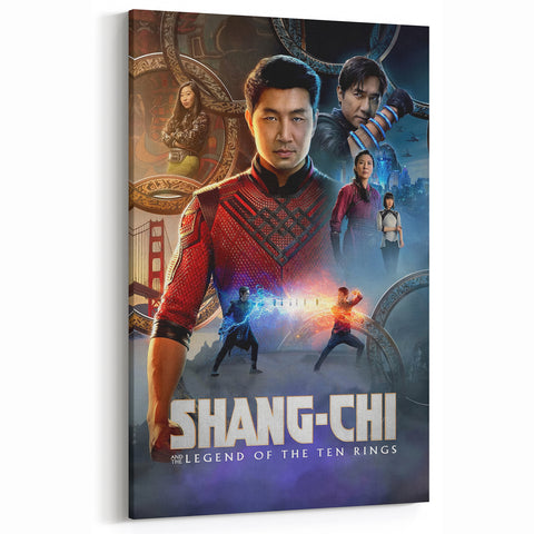 2020s Vintage Movie Poster - Shang-Chi and the Legend of the Ten Rings