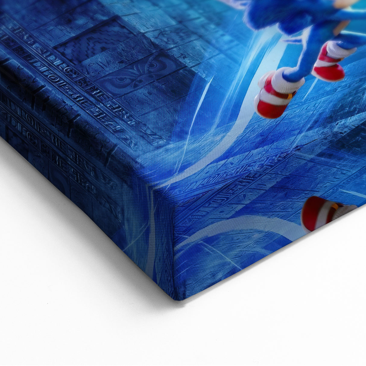 2020s Vintage Movie Poster – Sonic the Hedgehog 2 Retro Film Art