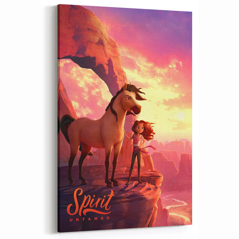 Spirit Untamed Poster – 2020s Vintage Movie Print Wall Art