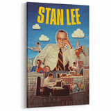 Stan Lee 2020s Vintage Movie Poster – Retro Comic Book Art Print