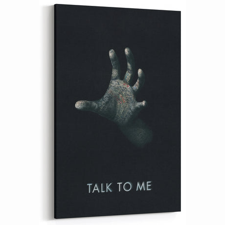 Talk to Me Poster – 2020s Vintage Horror Movie Art Print