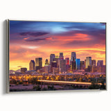 Landscape art painting featuring a colorful vintage poster art style on a black background, ideal for living room decor.