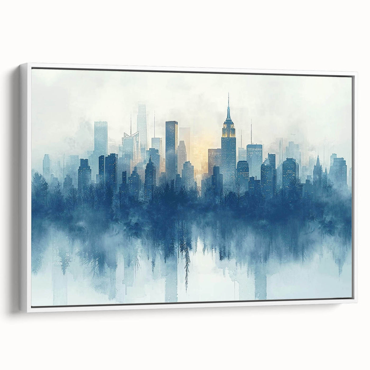 Extra large vintage poster art on canvas featuring a colorful abstract design, ideal for living room decor.