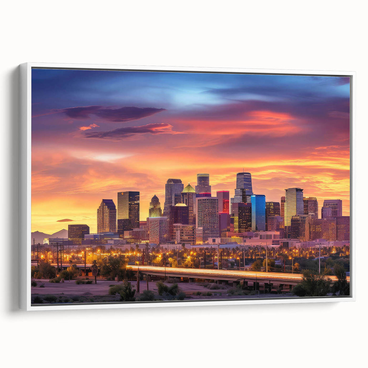 Extra large vintage poster art featuring a colorful abstract design on black background, ideal for living room wall decor.