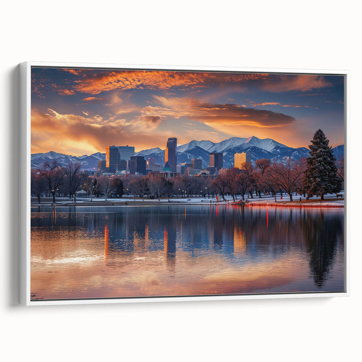 Vintage poster art of a colorful abstract design on extra-large canvas, ideal for living room decor.