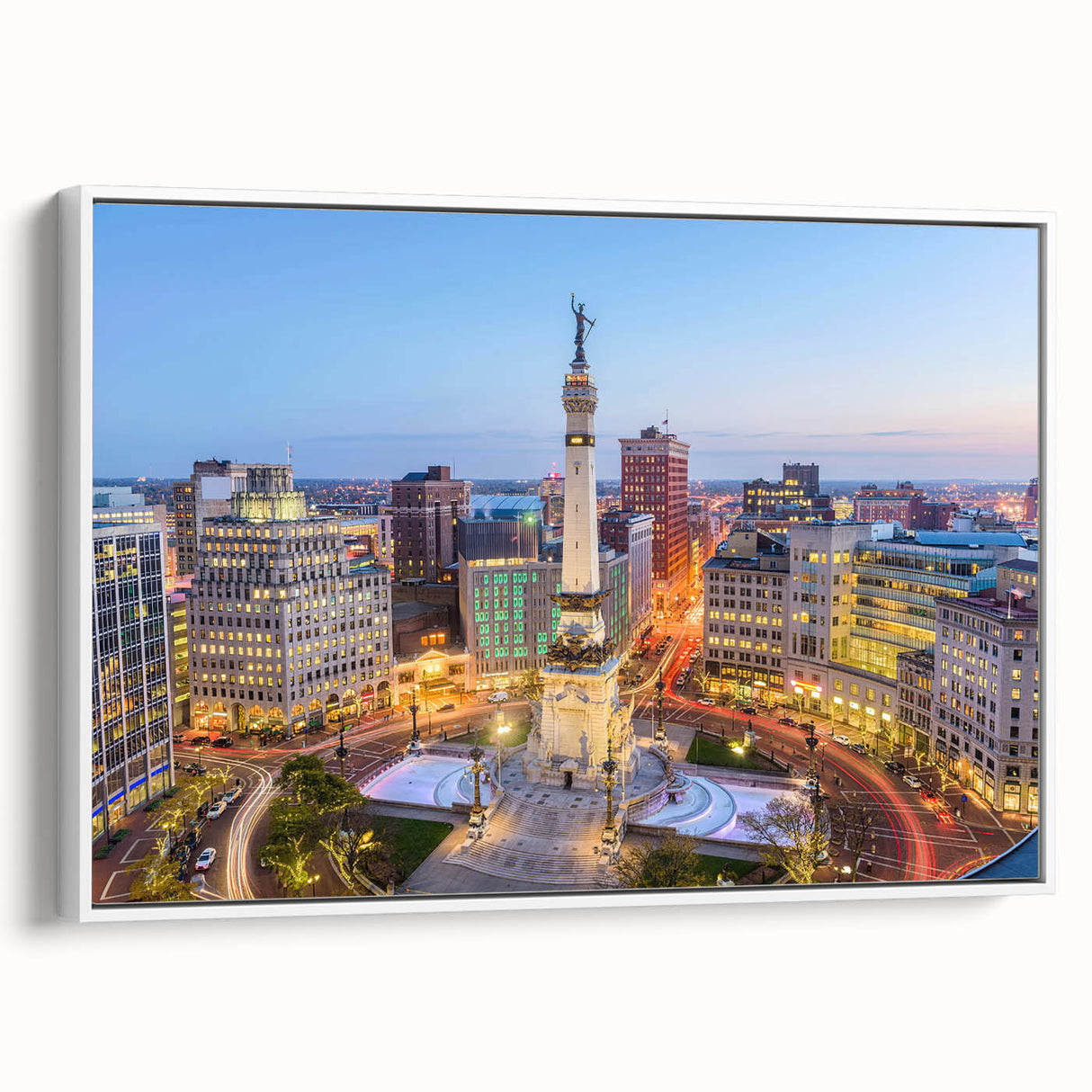 Extra large vintage poster art featuring colorful abstract shapes on a black background, ideal for living room decor.