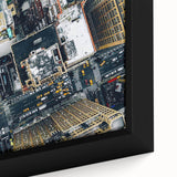 Extra large black wall art featuring textured, colorful abstract design on canvas, ideal for living room decor.