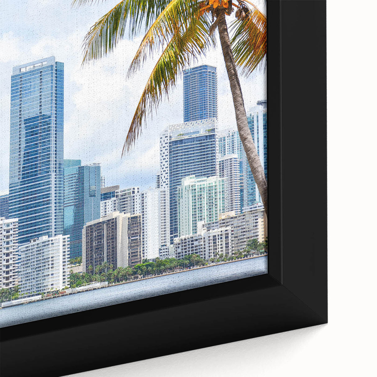 Extra large black wall art featuring a textured, colorful abstract design on canvas, ideal for living room decor.