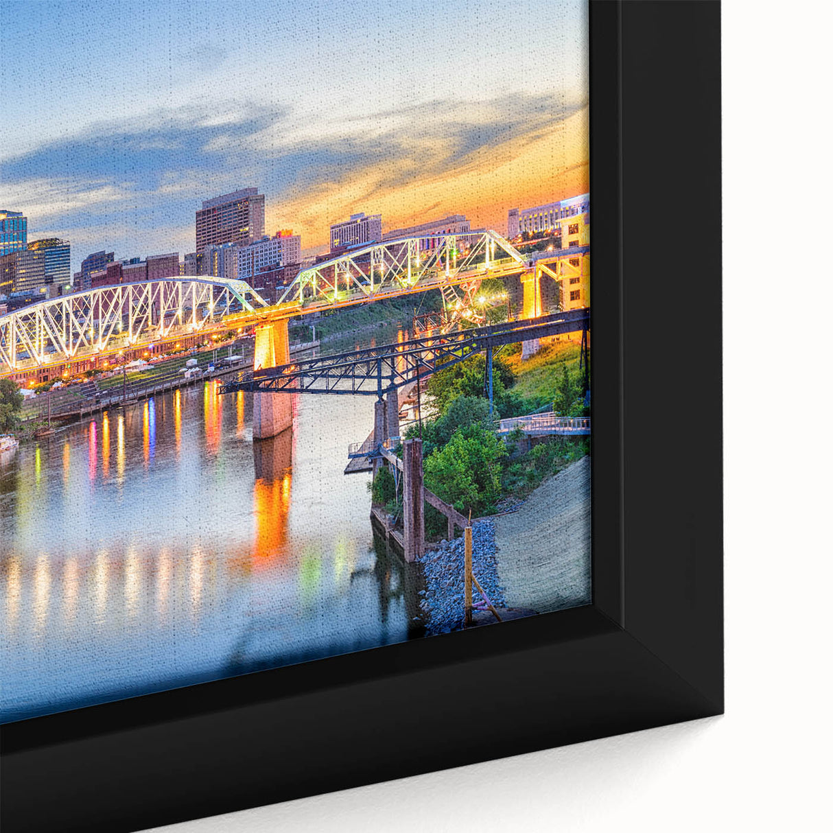 Extra large black wall art featuring textured, colorful abstract design on canvas, ideal for living room decor.