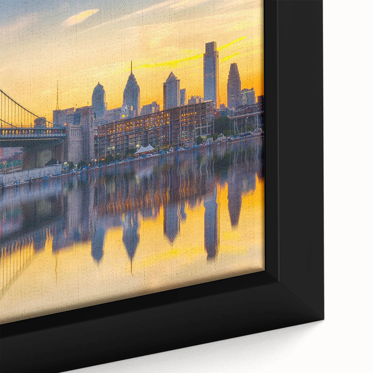 Extra large black canvas featuring a textured, colorful abstract design, ideal for living room ambiance.