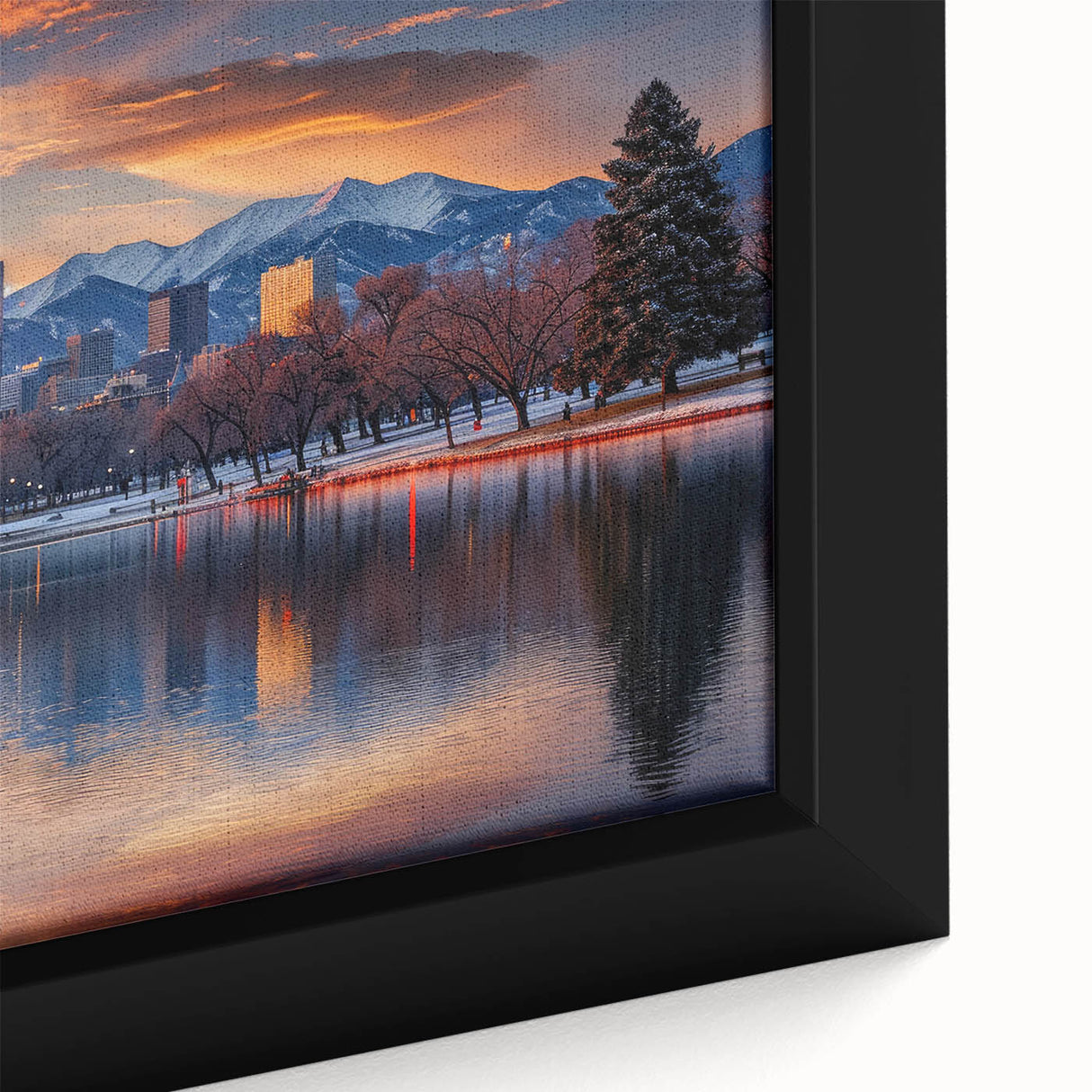 Extra large black wall art featuring a textured abstract design with colorful accents, ideal for living room decor.