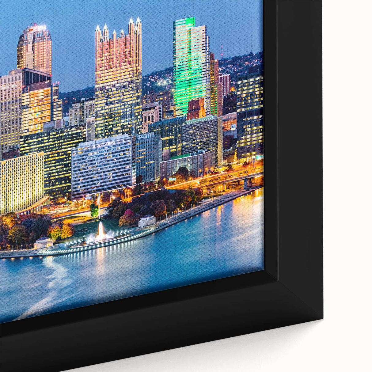 Extra large black wall art featuring a textured, colorful abstract design on canvas, ideal for living room decor.