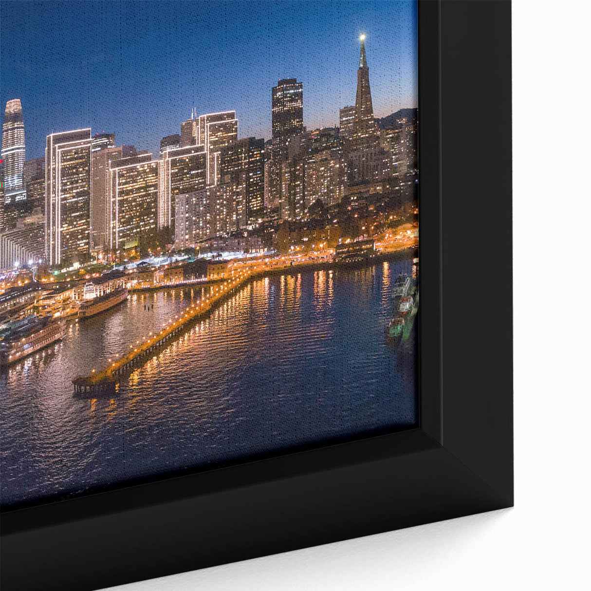 Extra large black wall art with colorful, textured abstract design on canvas, suitable for living room decor.