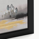 Colorful abstract canvas art print showcasing bold geometric shapes and vibrant hues, ideal for modern home decor. Rolled and packaged securely for delivery.