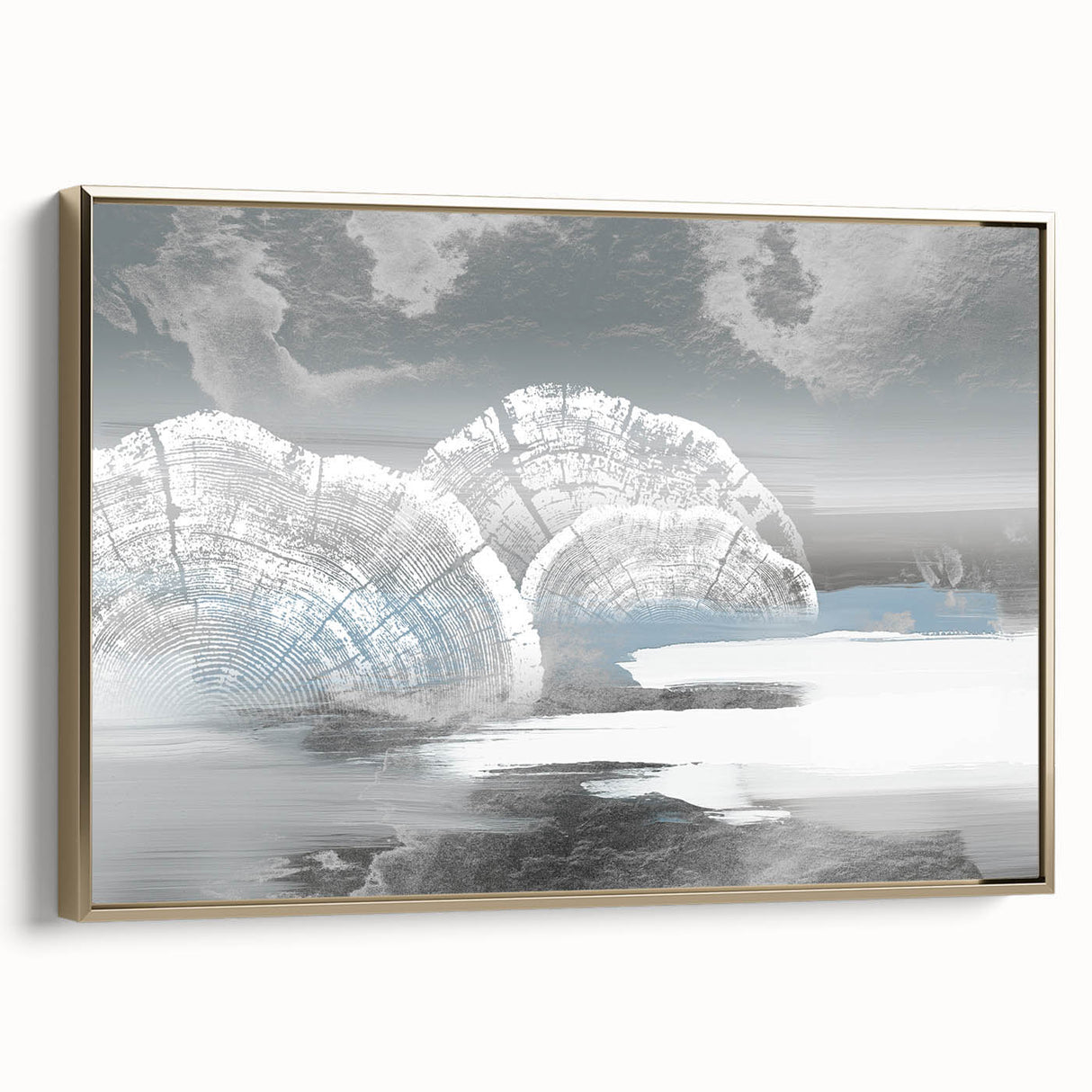 Vibrant rolled canvas showcasing intricate African tribal wall art design with earthy tones, beautifully displayed in a durable cardboard tube for safe storage and transport.