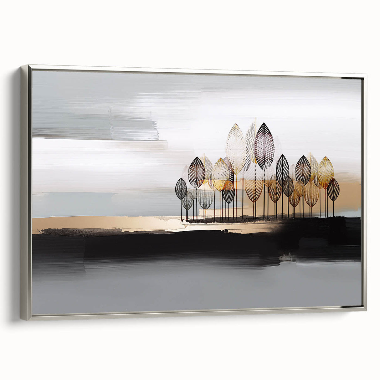Abstract art canvas print featuring vibrant colors and geometric shapes, ideal for modern home decor or office space enhancement.