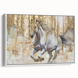 Vibrant rolled canvas showcasing intricate African tribal patterns in rich colors, securely packaged in a durable cardboard tube for safe shipping.