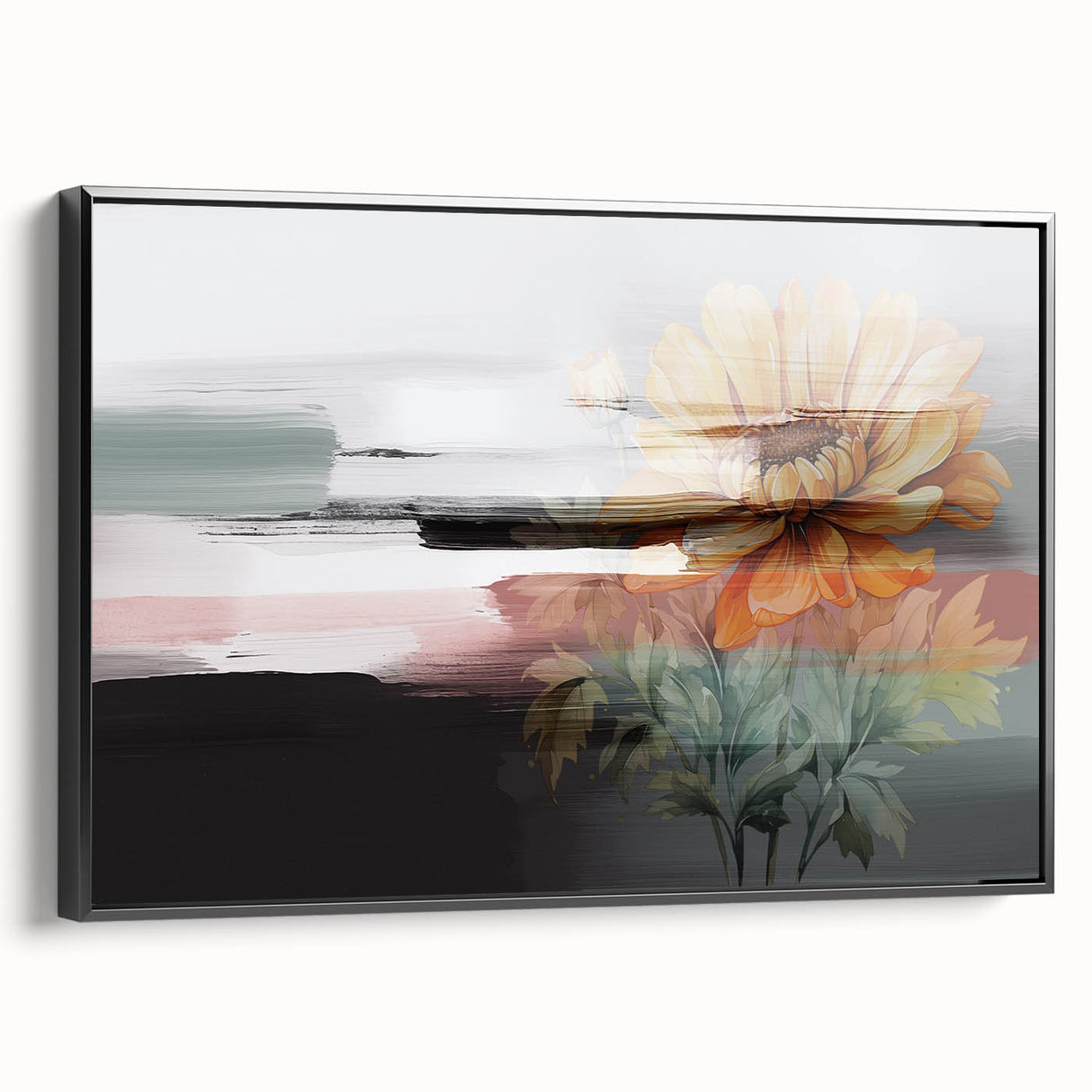 Vibrant rolled canvas showcasing a colorful African tribal wall art design, featuring intricate patterns and textures, securely packaged in a protective tube.