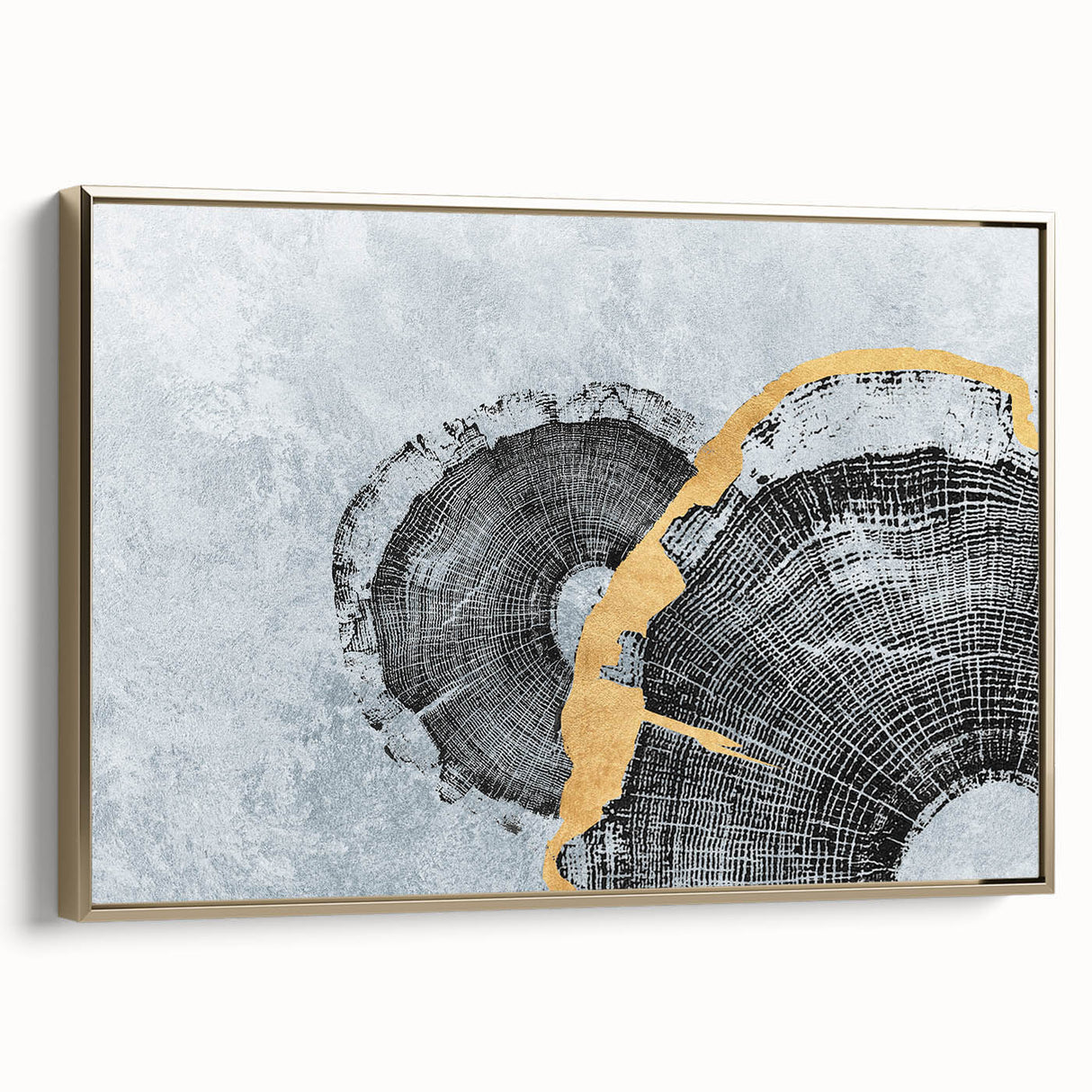 Vibrant rolled canvas showcasing a colorful African tribal wall art design with intricate patterns, securely packaged in a protective cardboard tube.