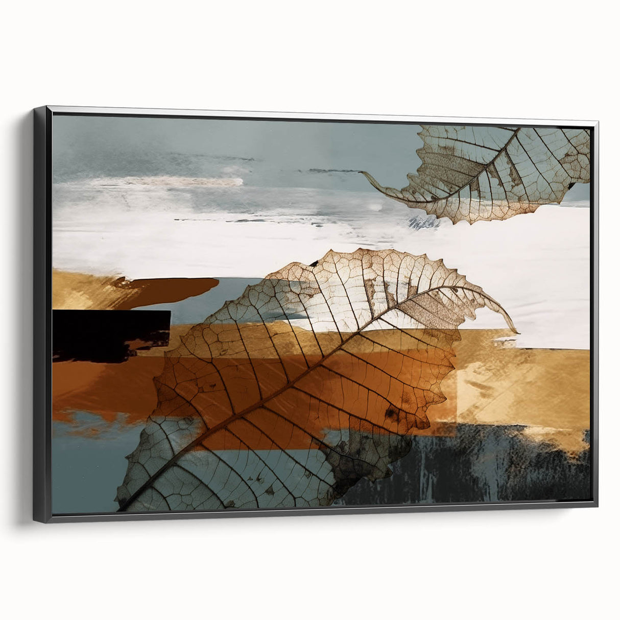 Abstract wall art canvas print in vibrant colors, showcasing fluid shapes and dynamic patterns, ideal for contemporary home decor.