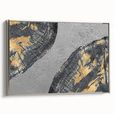 Vibrant abstract canvas artwork showcasing bold colors and dynamic shapes, ideal for modern home decor and artistic expression.