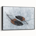 Abstract art canvas print showcasing vibrant colors and fluid shapes, designed for modern home decor, perfect for creating a focal point.