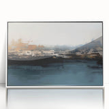 Abstract wall art canvas featuring vibrant colors and geometric shapes, showcasing a modern design ideal for contemporary home decor and artistic spaces.