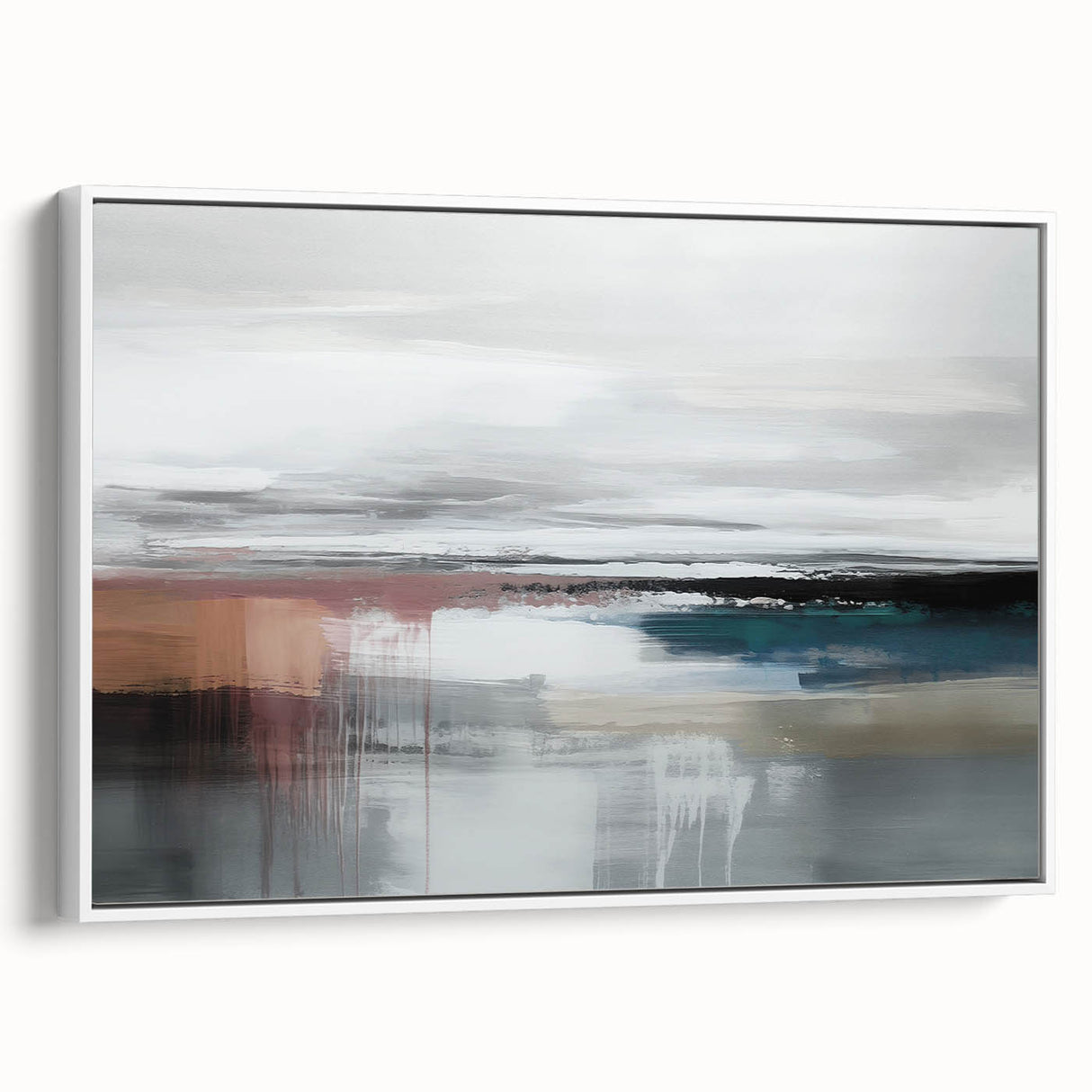 Colorful abstract wall art canvas print showcasing vibrant geometric shapes and fluid lines, perfect for modern home decor and art enthusiasts.