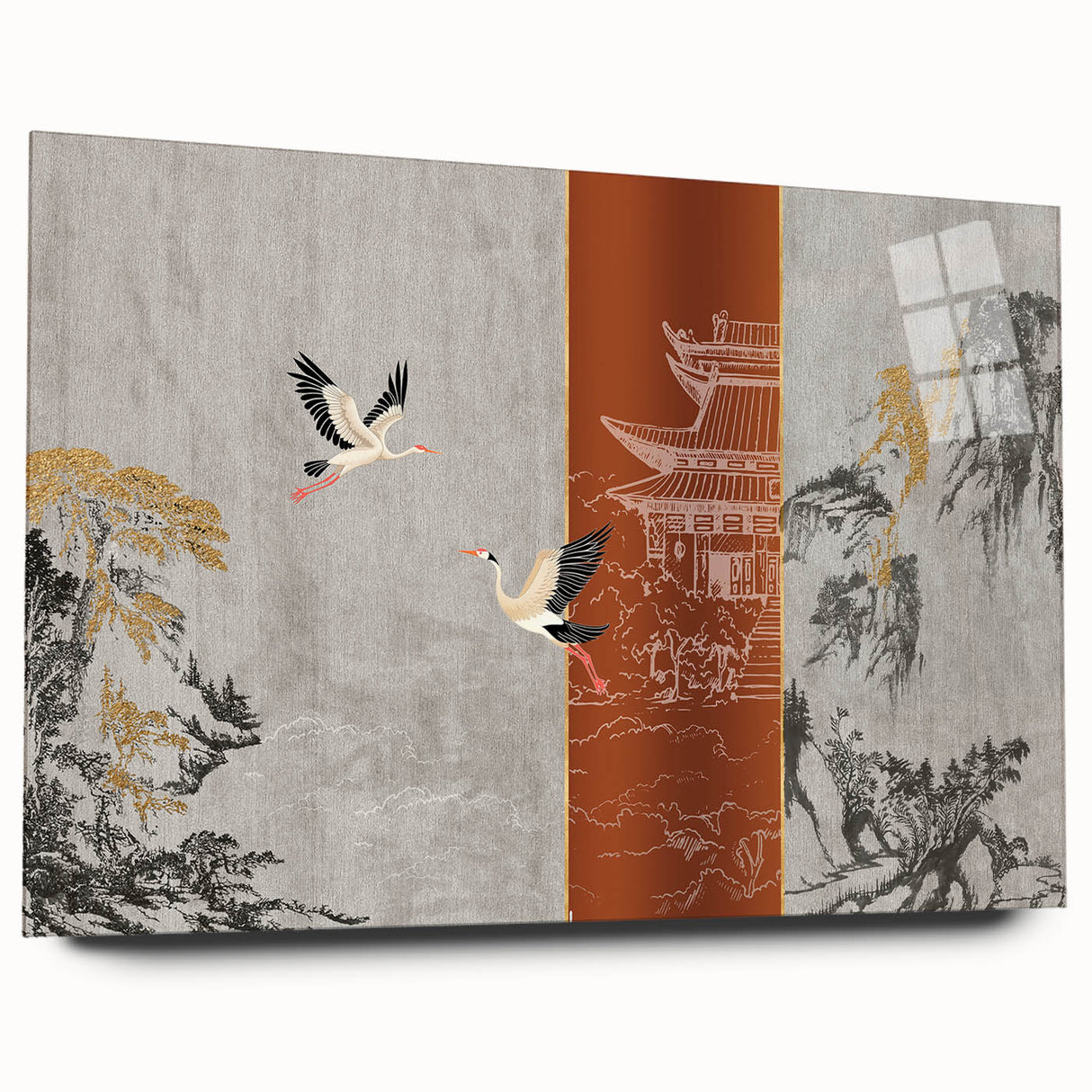 Vibrant abstract canvas artwork showcasing bold colors and dynamic shapes, perfect for modern home decor and artistic expression.