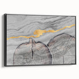 Colorful abstract wall art canvas print showcasing vibrant brush strokes and geometric shapes, perfect for modern home decor or office space.