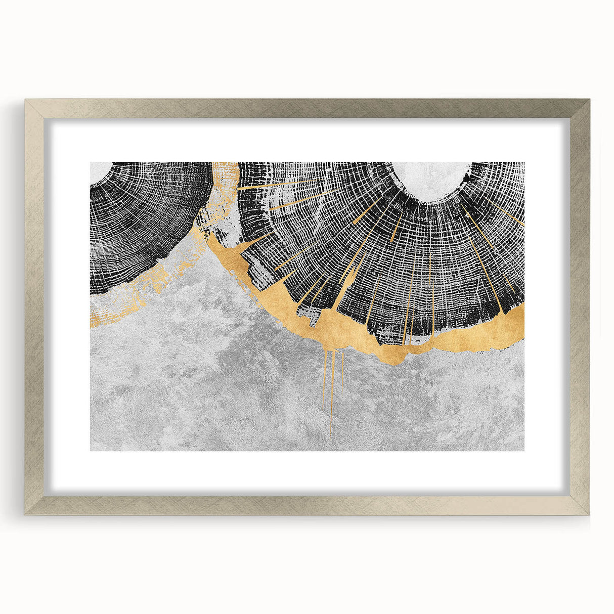 Colorful abstract wall art canvas print showcasing vibrant brush strokes and shapes in blues, oranges, and yellows, ideal for modern decor.