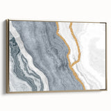 Vibrant abstract wall art canvas print showcasing bold colors and dynamic shapes, perfect for modern home decor or office spaces.