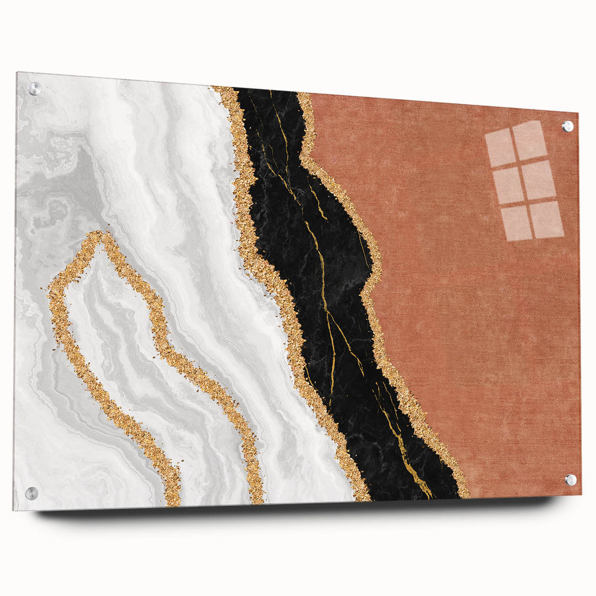 Vibrant abstract canvas art print showcasing bold colors and geometric shapes, ideal for modern home decor and artistic expression.
