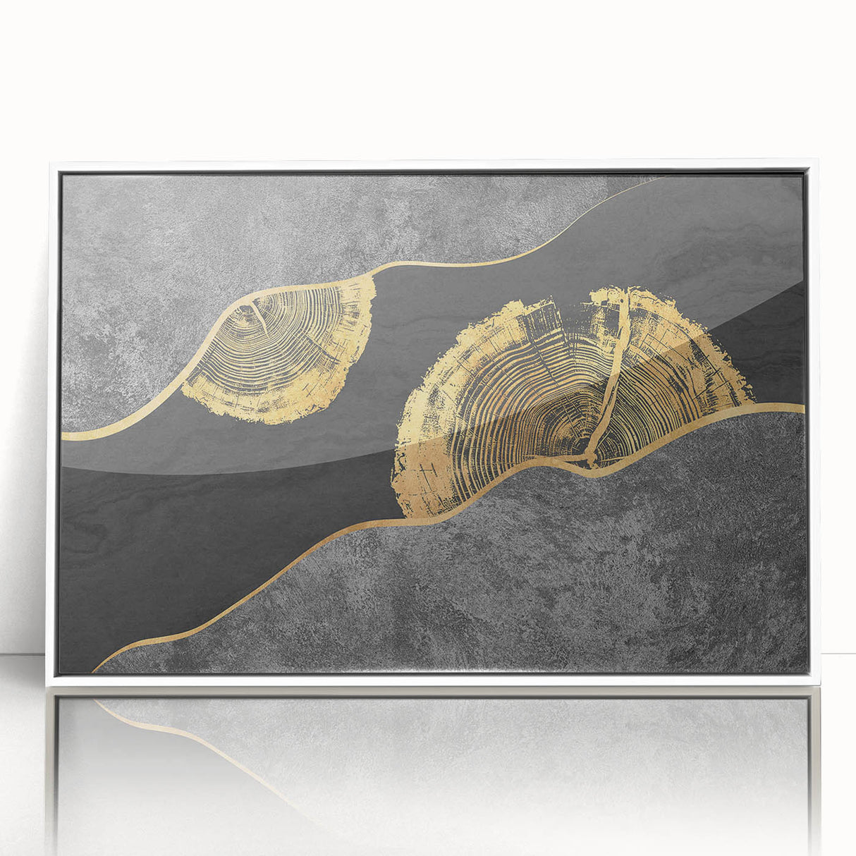 Abstract wall art canvas print showcasing vibrant colors and geometric shapes, ideal for modern home decor and artistic expression.