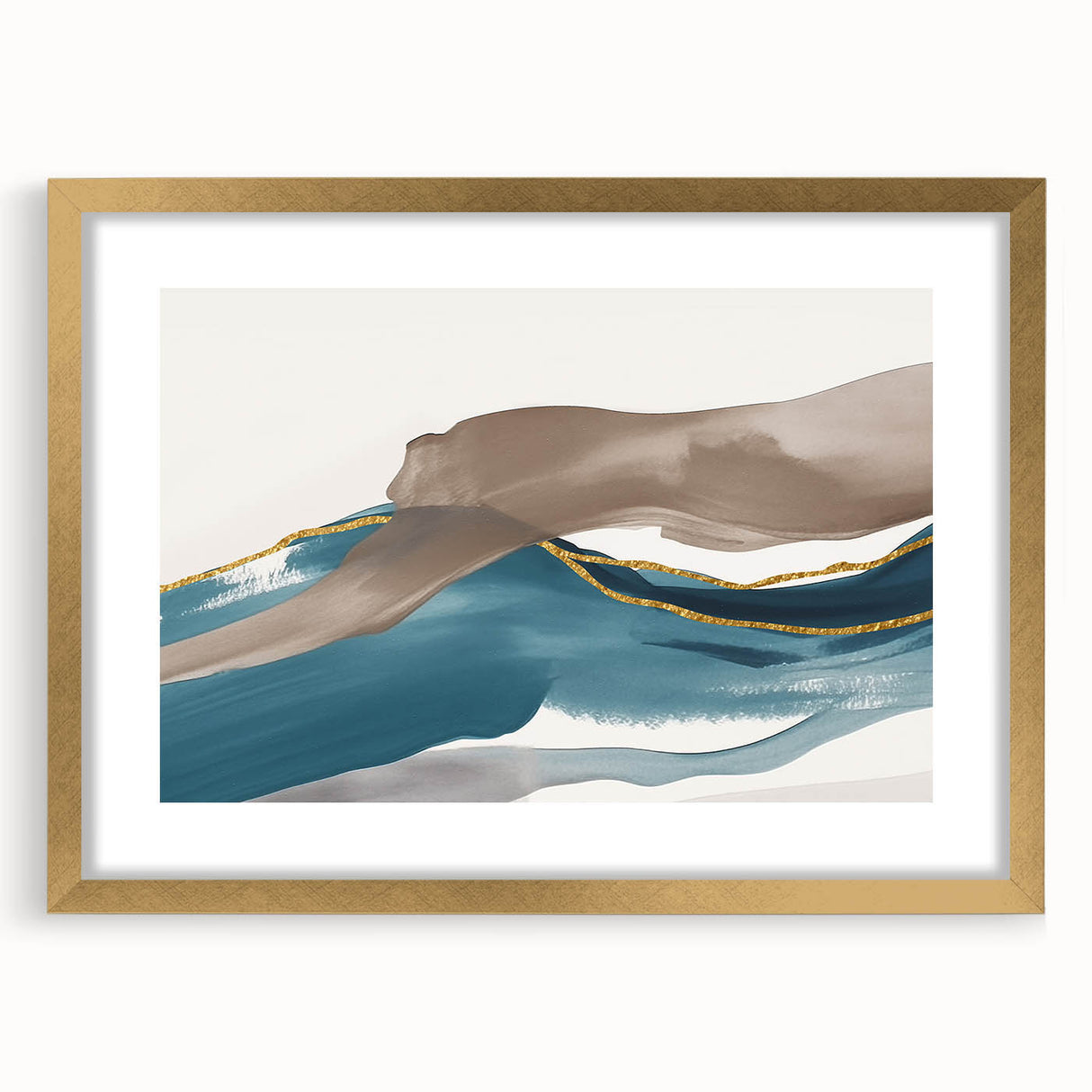 Abstract wall art canvas print showcasing vibrant colors and dynamic shapes, perfect for modern home decor, highlighting a textured finish.