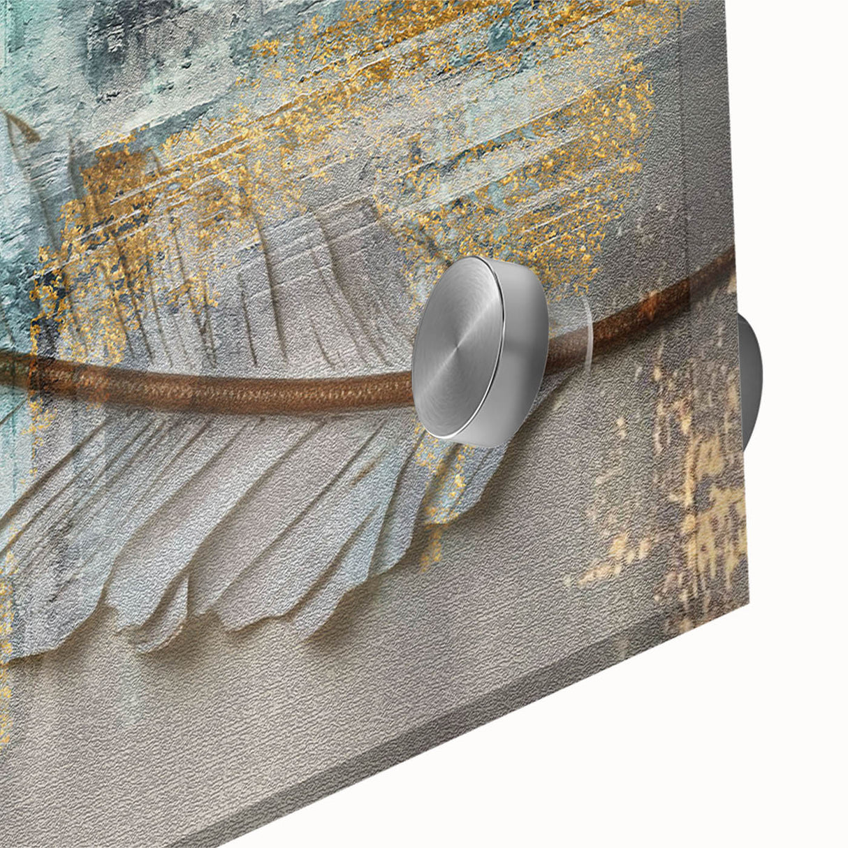 Abstract canvas art showcasing vibrant colors and dynamic shapes, perfect for modern home decor or artistic spaces, enhancing visual appeal.